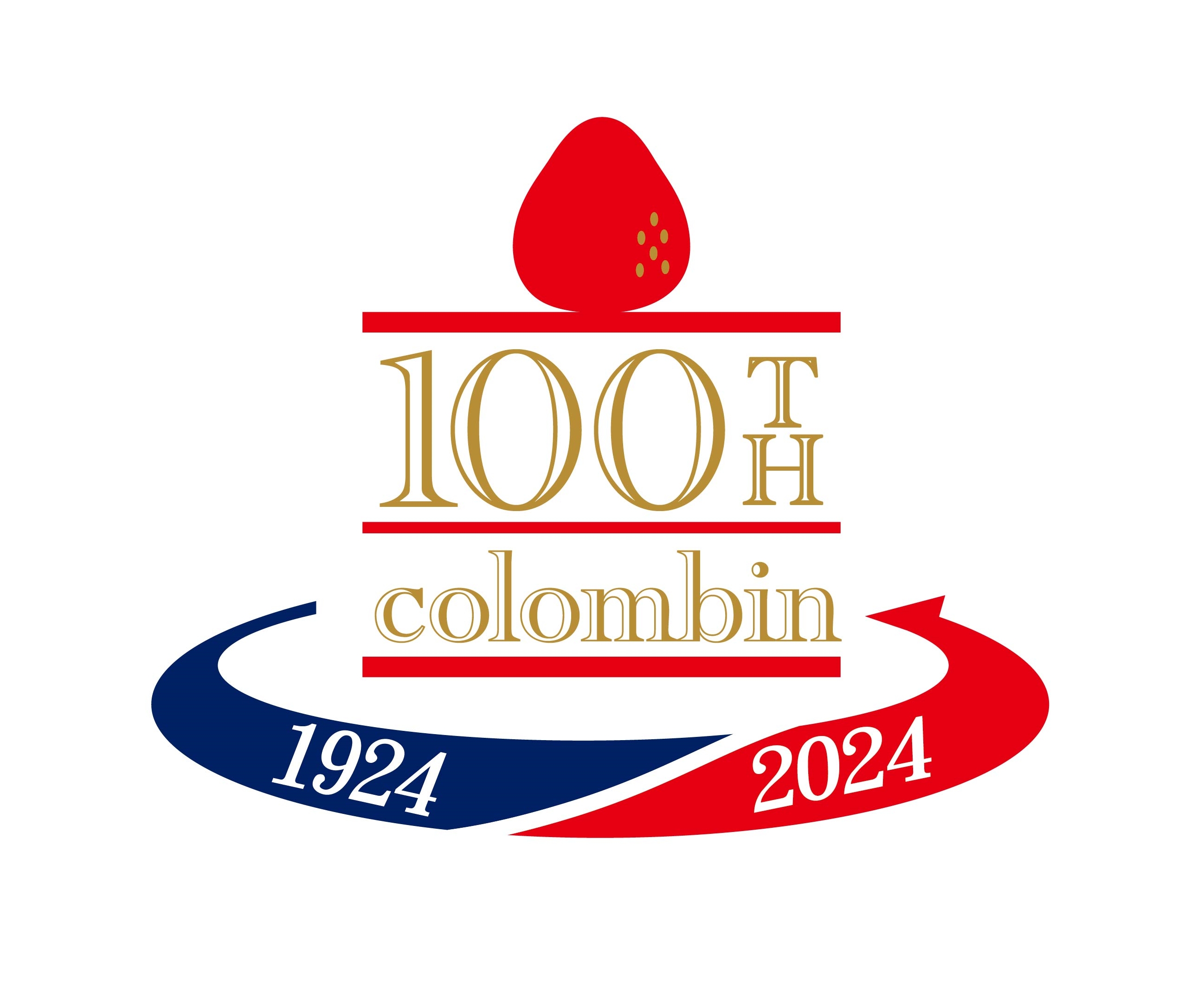 洋菓子のコロンバンが11月9日から期間限定スイーツを販売のサブ画像6_コロンバン創業10０周年ロゴマーク