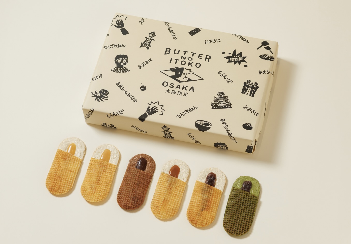 【関西初出店記念！】連日完売の「バターのいとこ」から「バターのいとこ　大阪限定 ご当地 BOX」が新発売！のサブ画像1